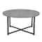 Household Essentials 31.5" Jamestown Round Coffee Table